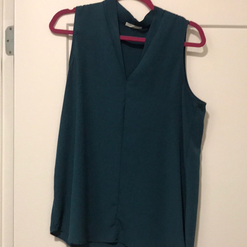 Pleione Teal Blouse